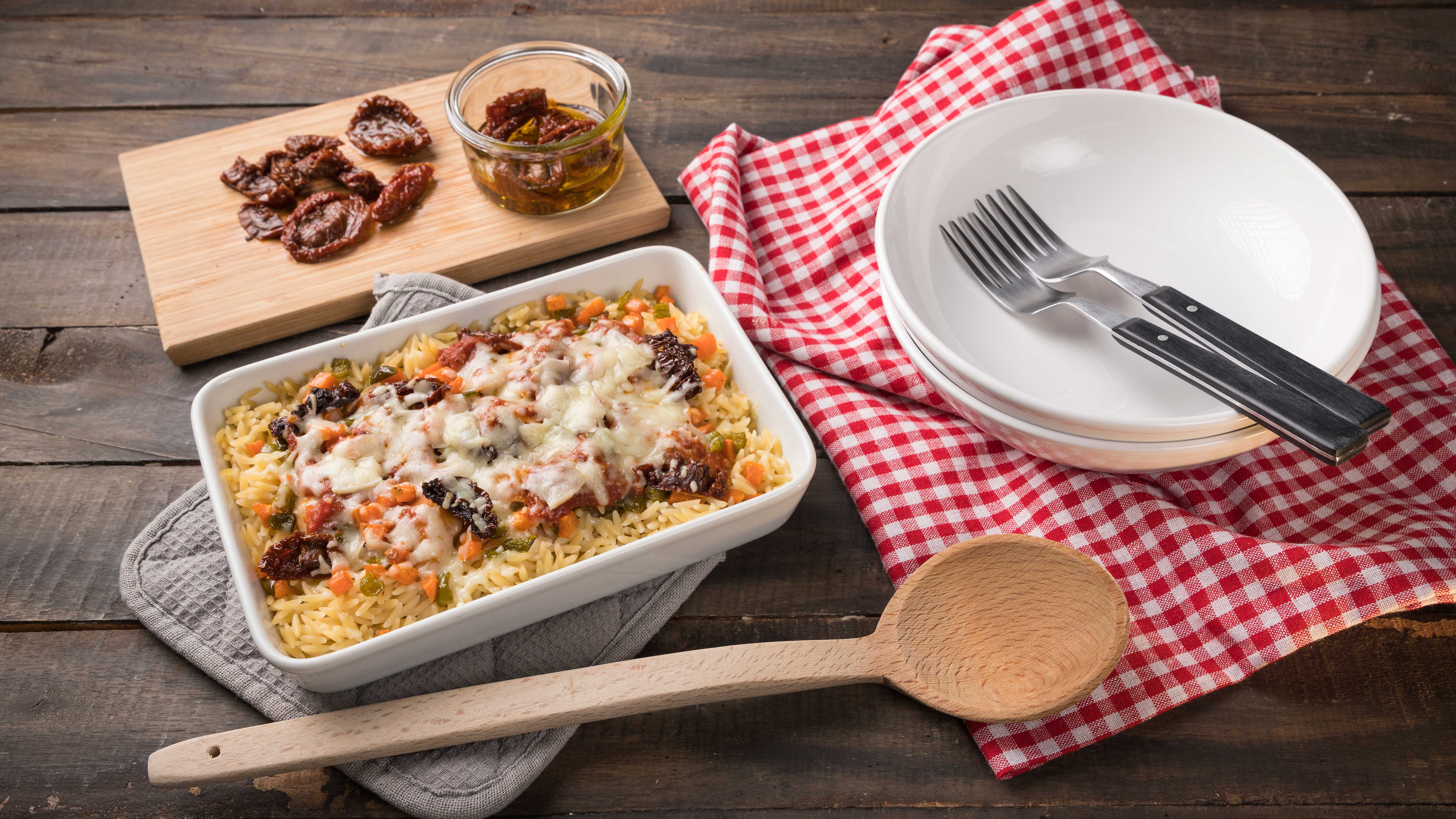 Misko Risoni Risoni (orzo) with chicken in the oven | MISKO