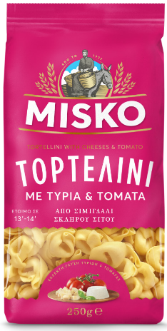 Tortelini me turia kai tomata